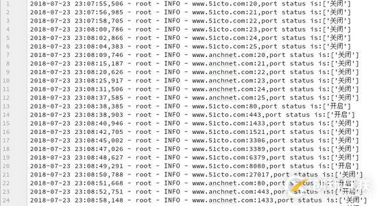 Python怎么實(shí)現(xiàn)端口檢測