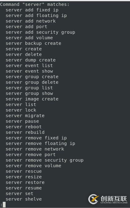 openstack學習-登陸Openstack CLI