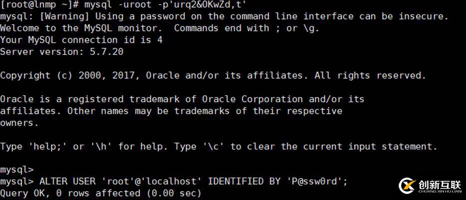 RedHat 7.2上通過RPM包安裝MySQL 5.7.20的詳細(xì)步驟