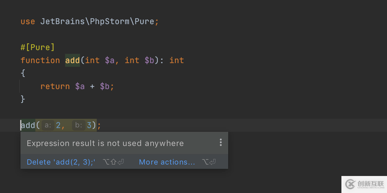 介紹PhpStorm 2020.3：新增的PHP 8屬性