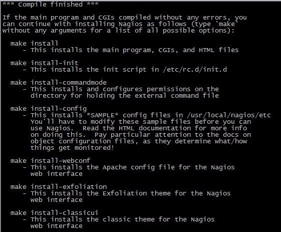 Linux下Nagios的安裝與配置方法