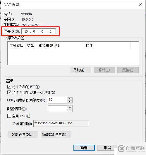 虛擬機(jī)中怎么自定義ip訪問外網(wǎng)