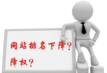 為什么我們的網(wǎng)站會降權(quán)？降權(quán)的原因有哪些？